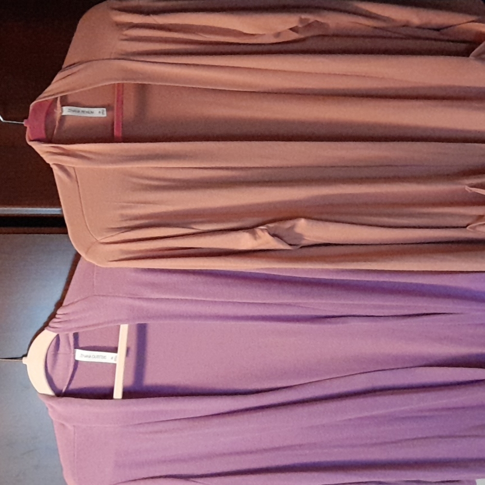 Zenana Premium & Outfitters Long Sleeve Duster Lilac